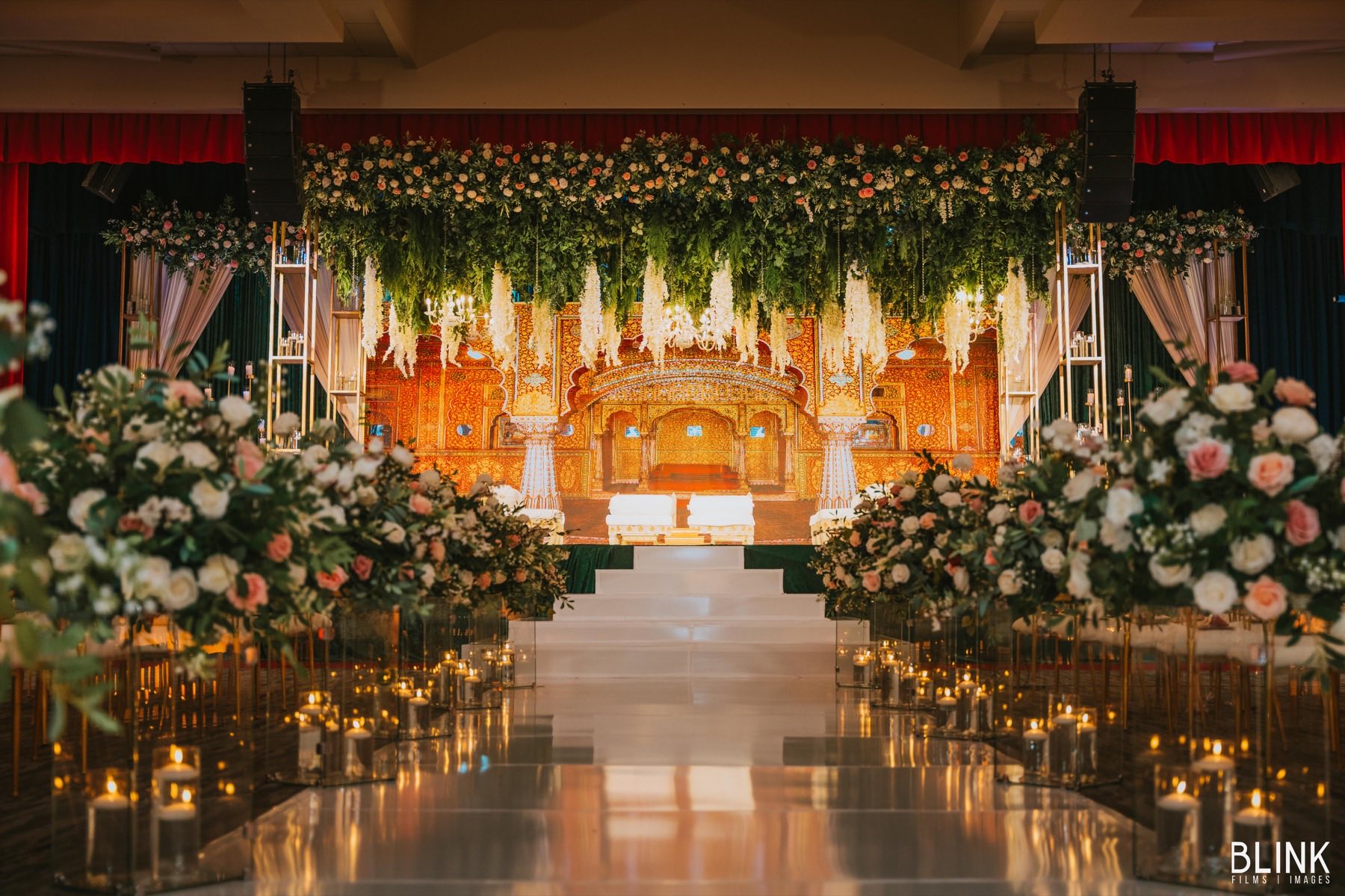 Couple sharing an intimate moment during the wedding ceremony
